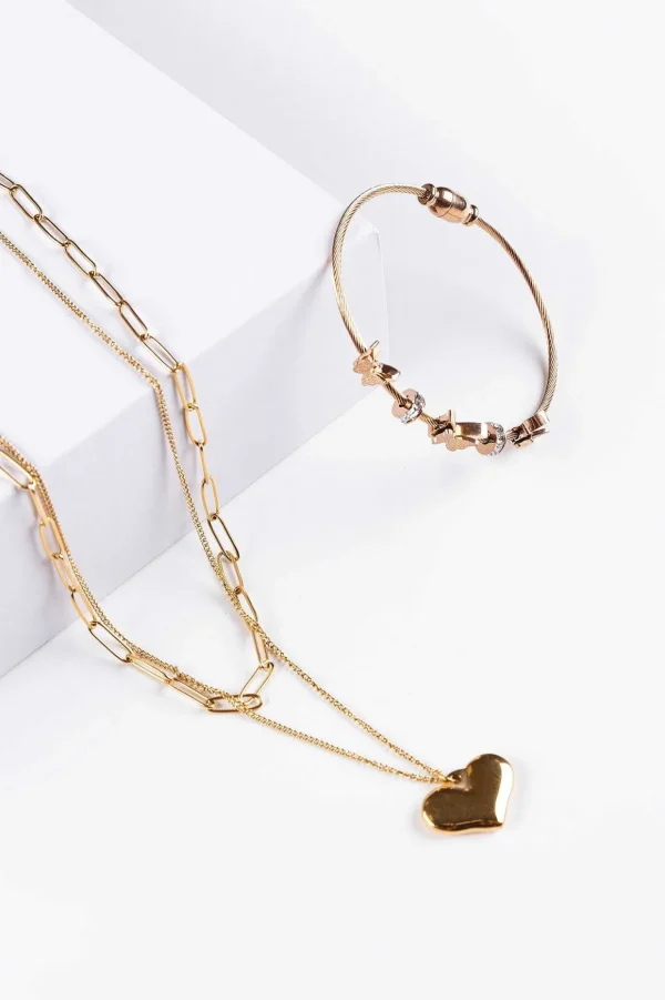 Nova Heart Necklace