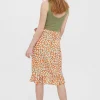 Olea Skirt In Red Print