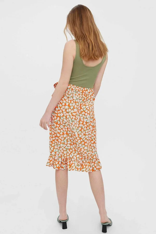 Olea Skirt In Red Print