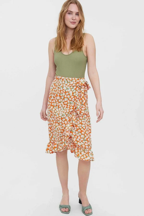 Olea Skirt In Red Print