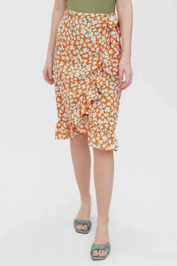 Olea Skirt In Red Print