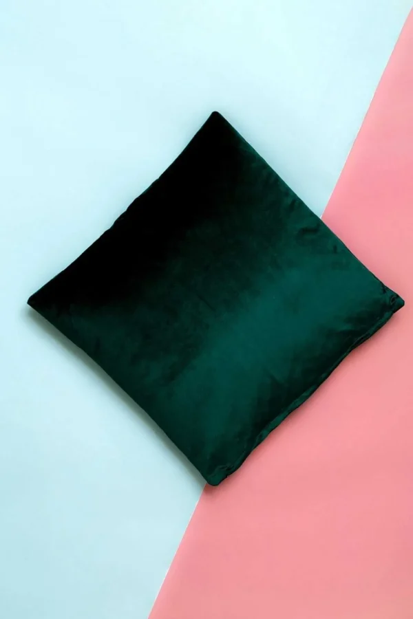 Olive Green Stripe Cushion