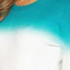 Ombre Crew Neck In Green