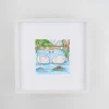 One Love Large Framed Art Print