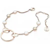 Open Hoop Bracelet In Rose Gold