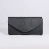 Panel Detail Clutch In Black