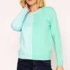 Panel Knit In Green