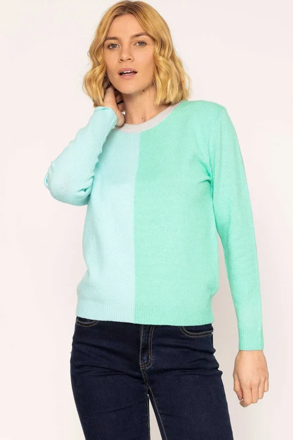 Panel Knit In Green