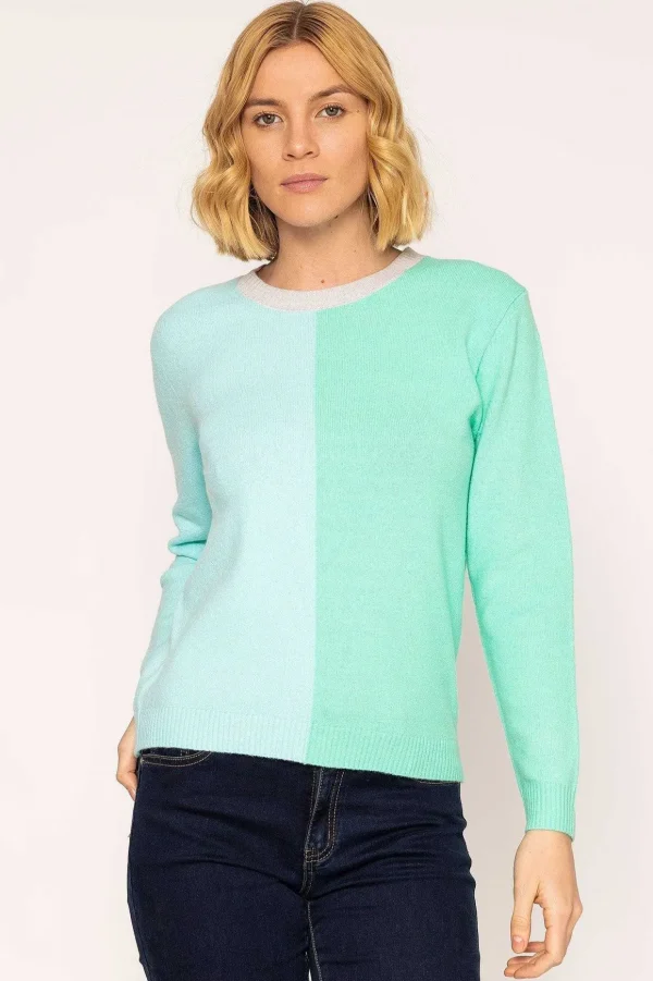 Panel Knit In Green
