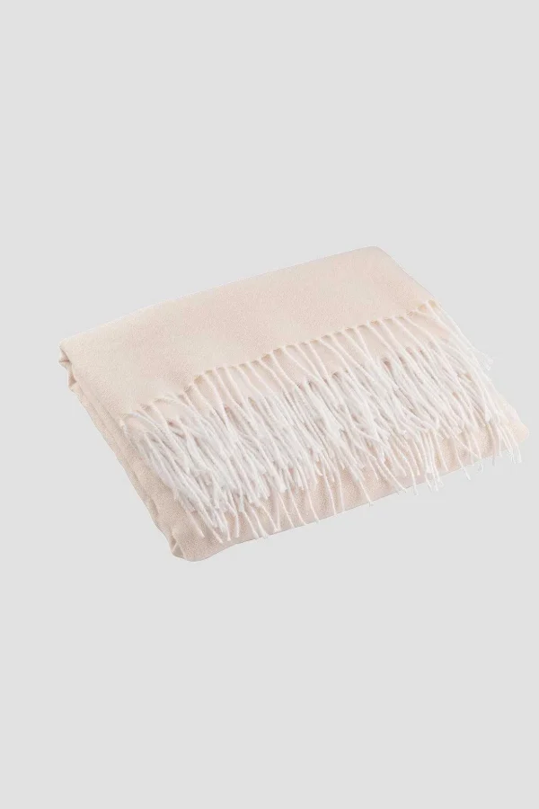 Pearl Champagne Throw