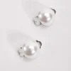 Pearl Clip On Earrings
