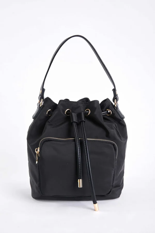Petite Bucket Bag In Black