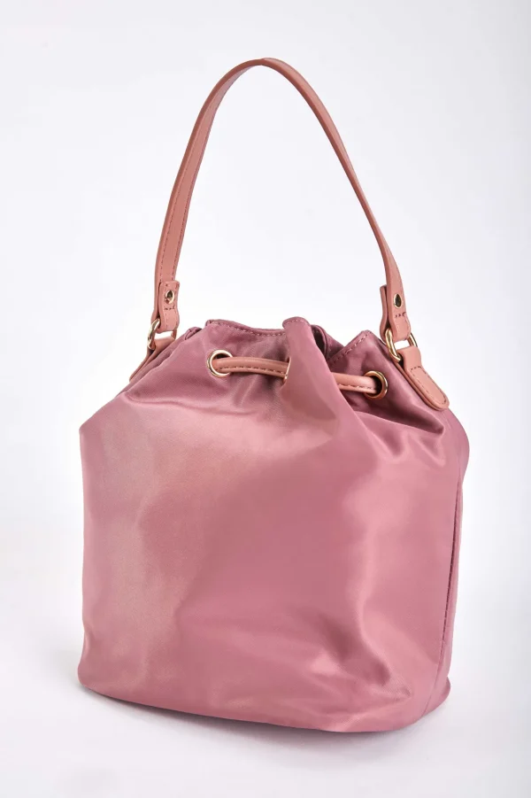 Petite Bucket Bag In Pink