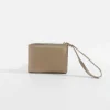 Petite Flower Clasp Purse In Cream