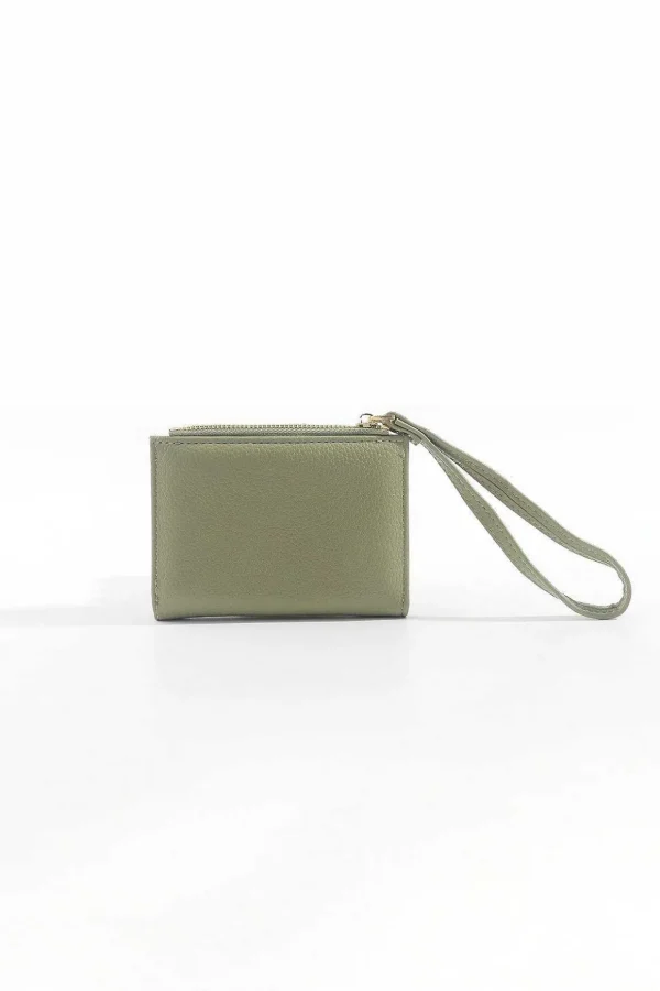 Petite Glower Clasp Purse In Sage
