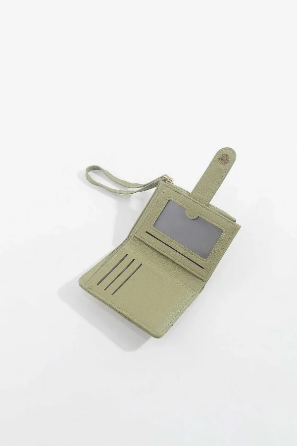 Petite Glower Clasp Purse In Sage