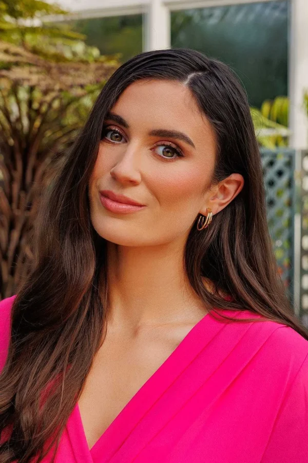 Pink Hannah Midi Dress