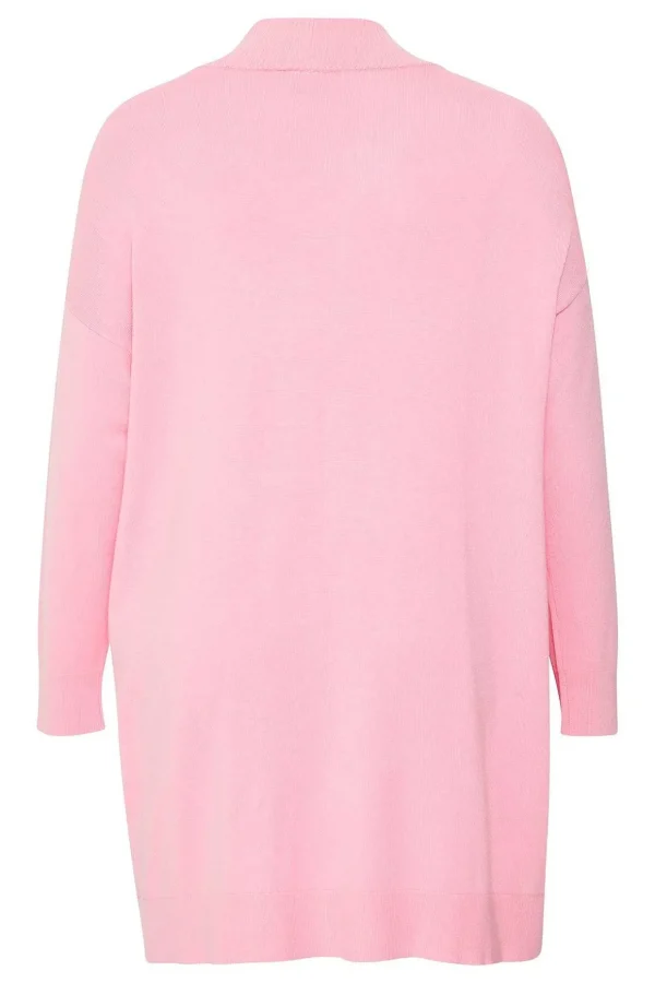 Pink Knitted Cardigan