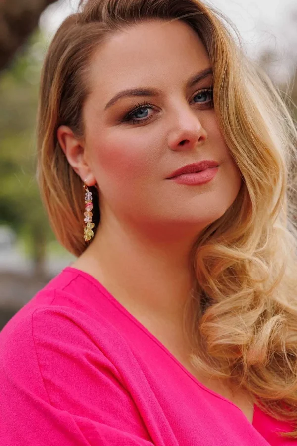 Pink Viscose Dress
