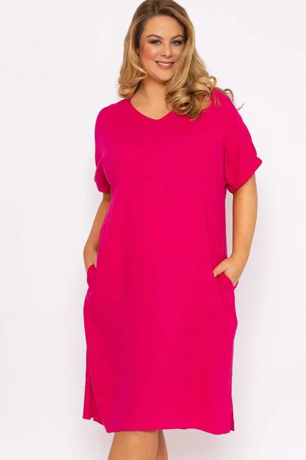 Pink Viscose Dress