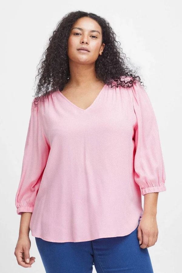 Pink Viscose Top