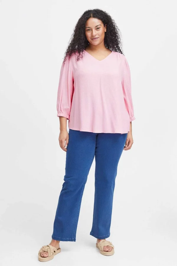 Pink Viscose Top