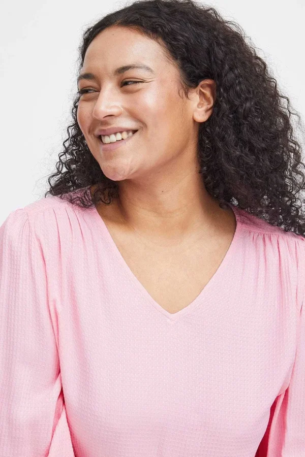Pink Viscose Top