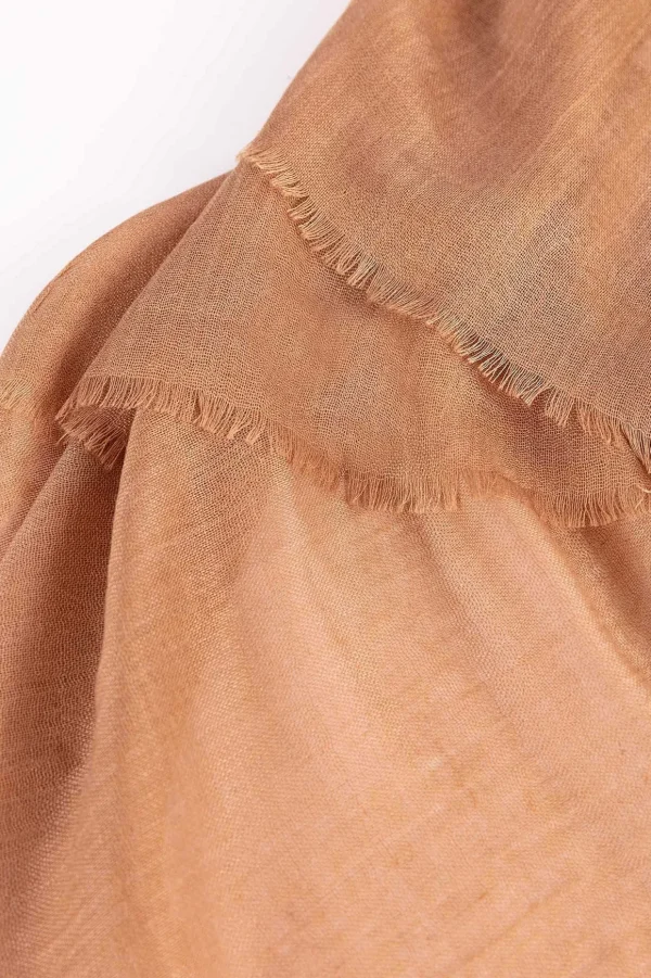 Plain Scarf In Camel