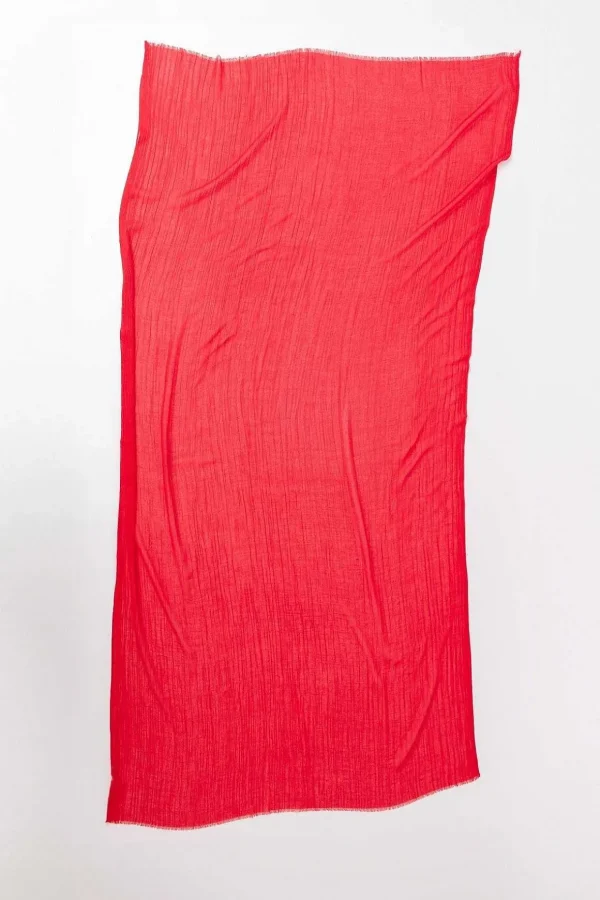 Plain Scarf In Red