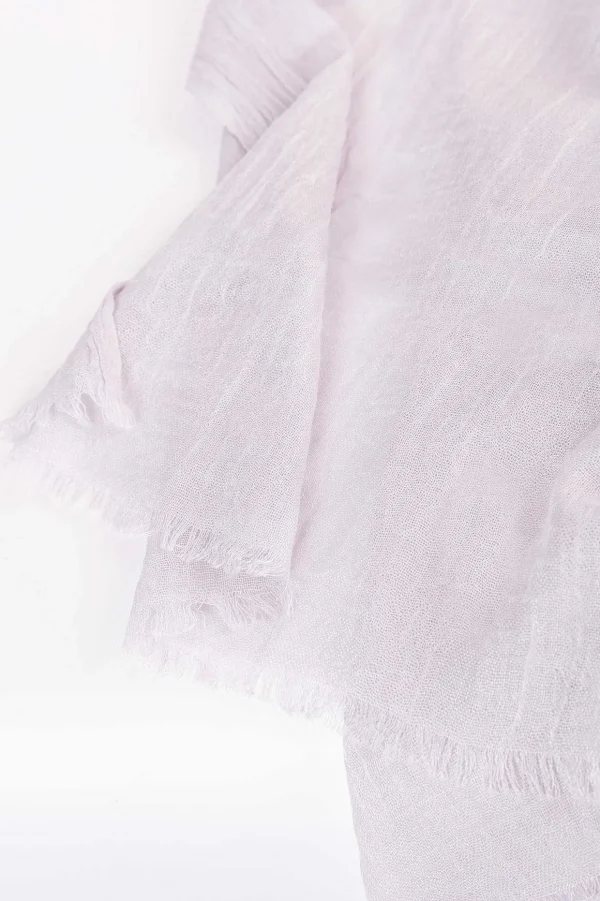 Plain Scarf In Silver