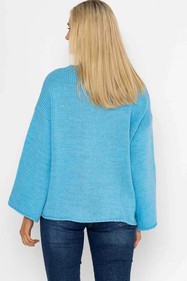 Pocket Knit In Blue