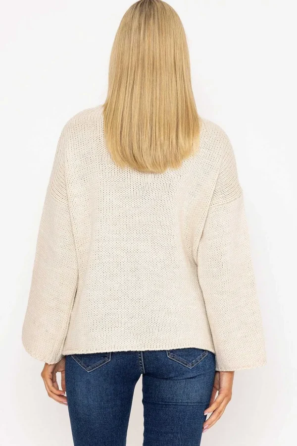 Pocket Knit In Ecru