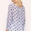Polka Dot Shirt In Sage