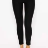 Ponte Leggings In Black