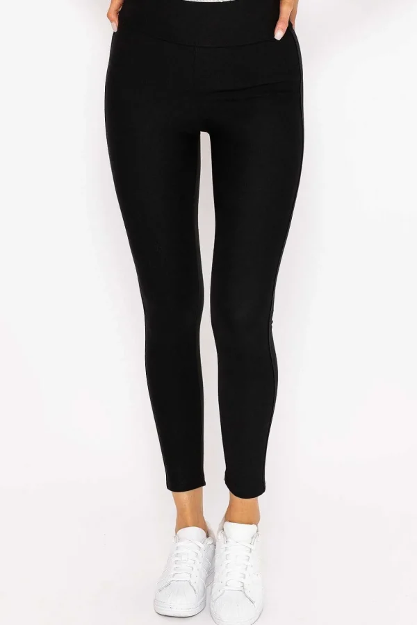 Ponte Leggings In Black