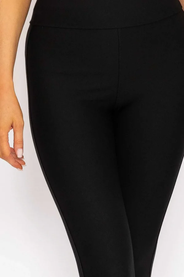 Ponte Leggings In Black