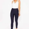 Ponte Leggings In Navy