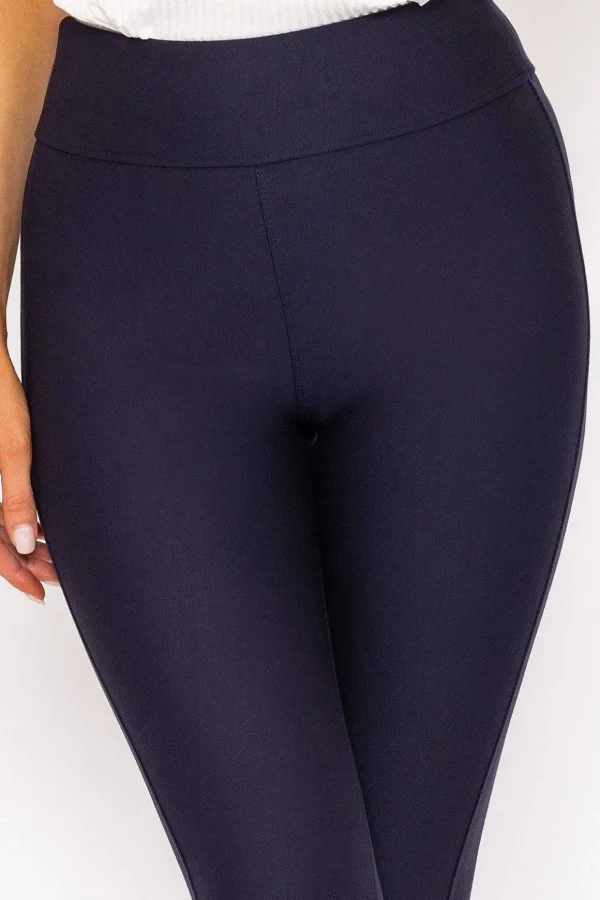 Ponte Leggings In Navy