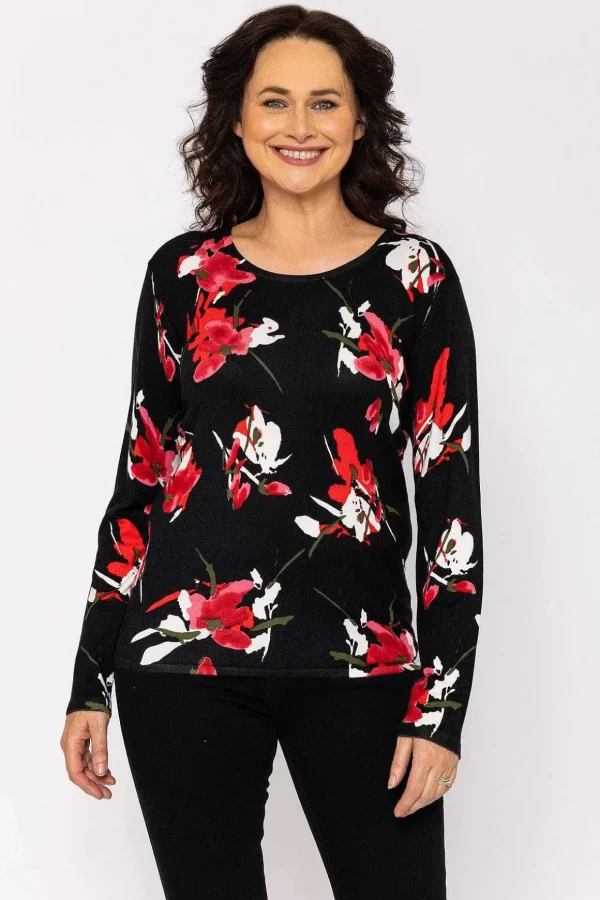 Printed Knit In Black