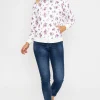 Printed Textured Jersey Hoodie In Pink