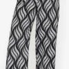 Printed Trousers In Black & White