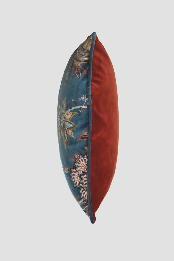 Protea 43X43Cm Cushion In Teal