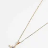 Purple Stone Star Necklace