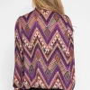 Pussybow Blouse In Purple