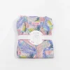 Pyjama Set With 3/4 Leg In Pink Print