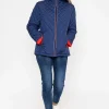 Quilted Jacket In Navy