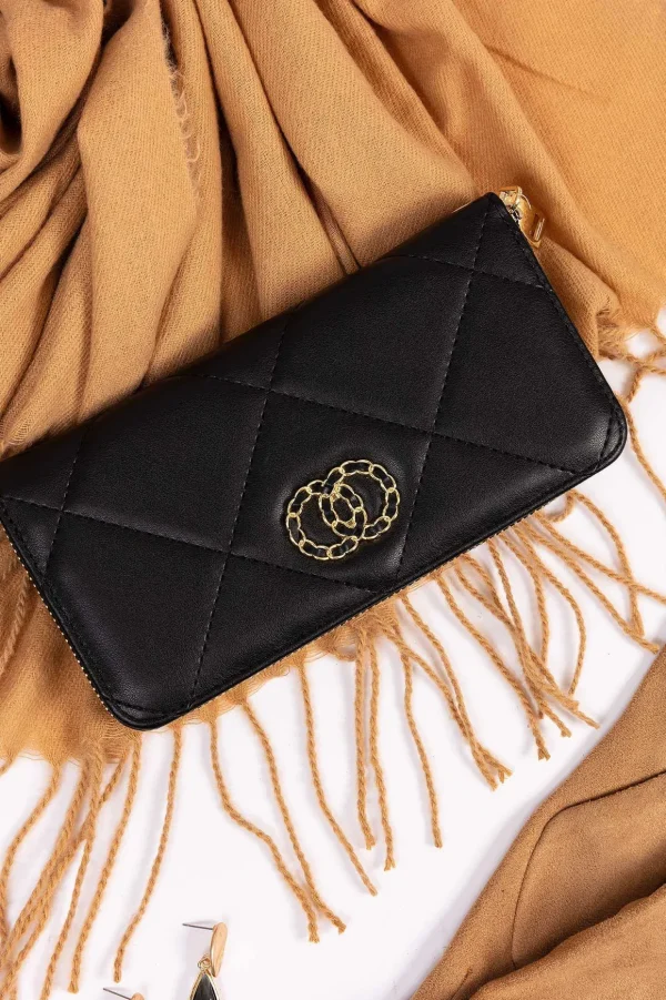 Quilted Purse In Black