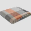 Quito Autumn Throw With Fringe 130X170Cm