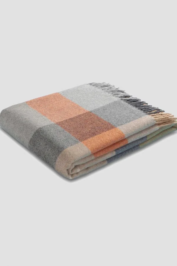 Quito Autumn Throw With Fringe 130X170Cm