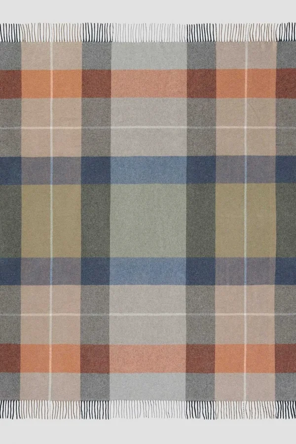Quito Autumn Throw With Fringe 130X170Cm